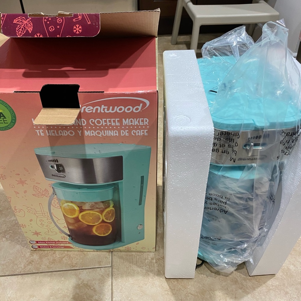 Brentwood iced tea and coffee maker. New